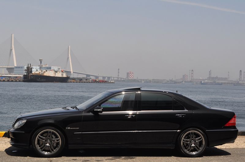 AMG Sクラス 特注後期S55ロングエクスクルーシブ法人禁煙豪華