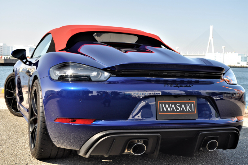 ポルシェ 718スパイダー 新車