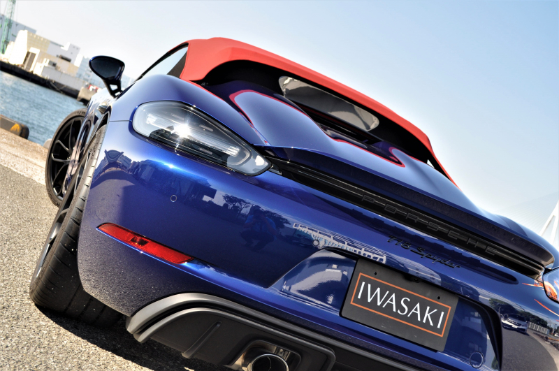 ポルシェ 718スパイダー 新車