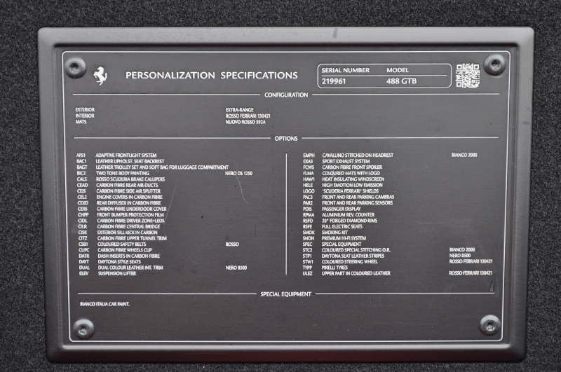 フェラーリ 488GTB 中古車