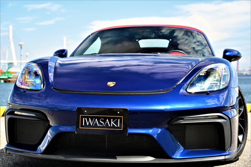【希少】ポルシェ 718 スパイダー 限定カスタマイズモデル 希少】ポルシェ 718 スパイダー 限定カスタマイズモデル