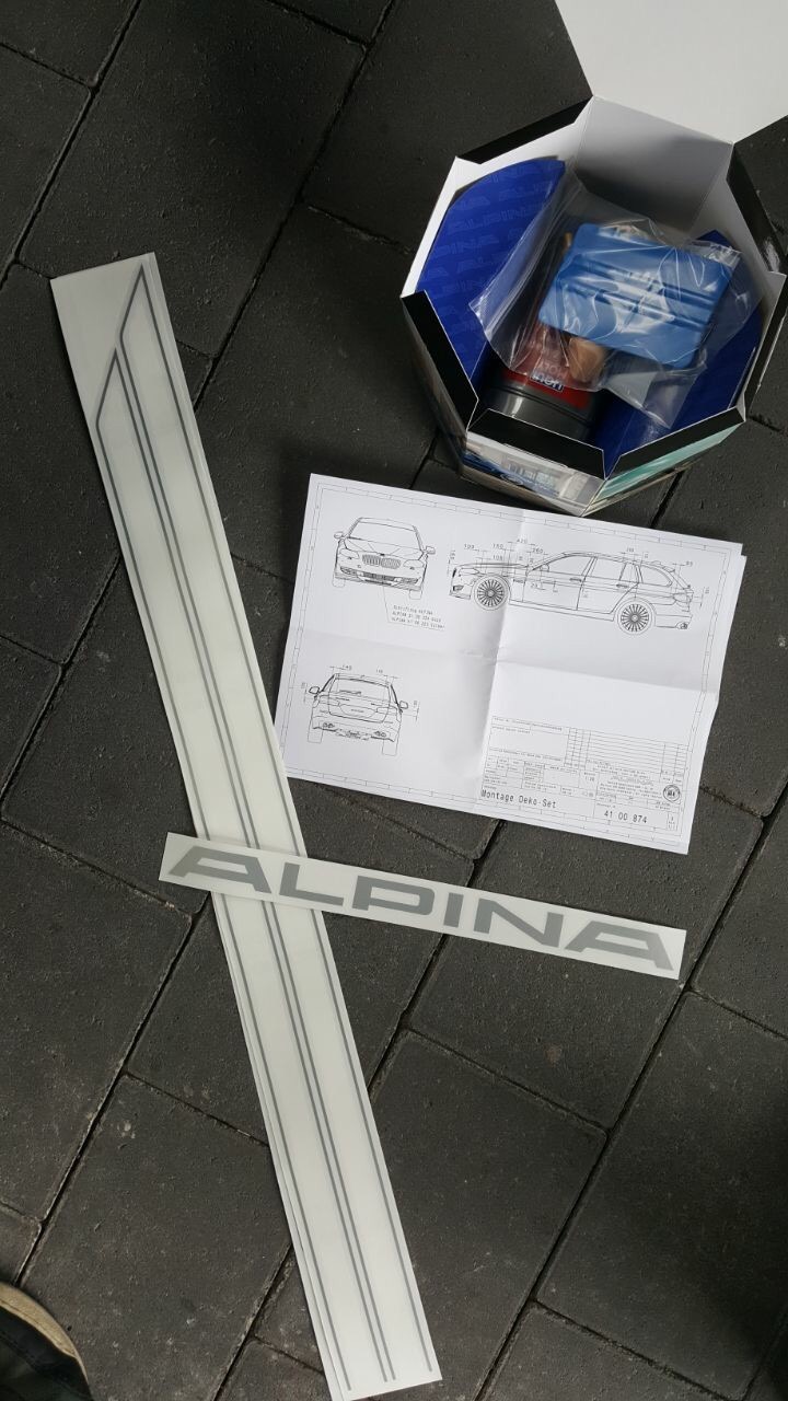 ALPINA アルピナデコライン Set & フロントバンパースポイラー